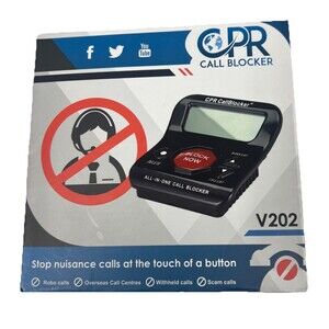 CPR Call Blocker V202 Block Unwanted Calls On Landline Phones New In Box